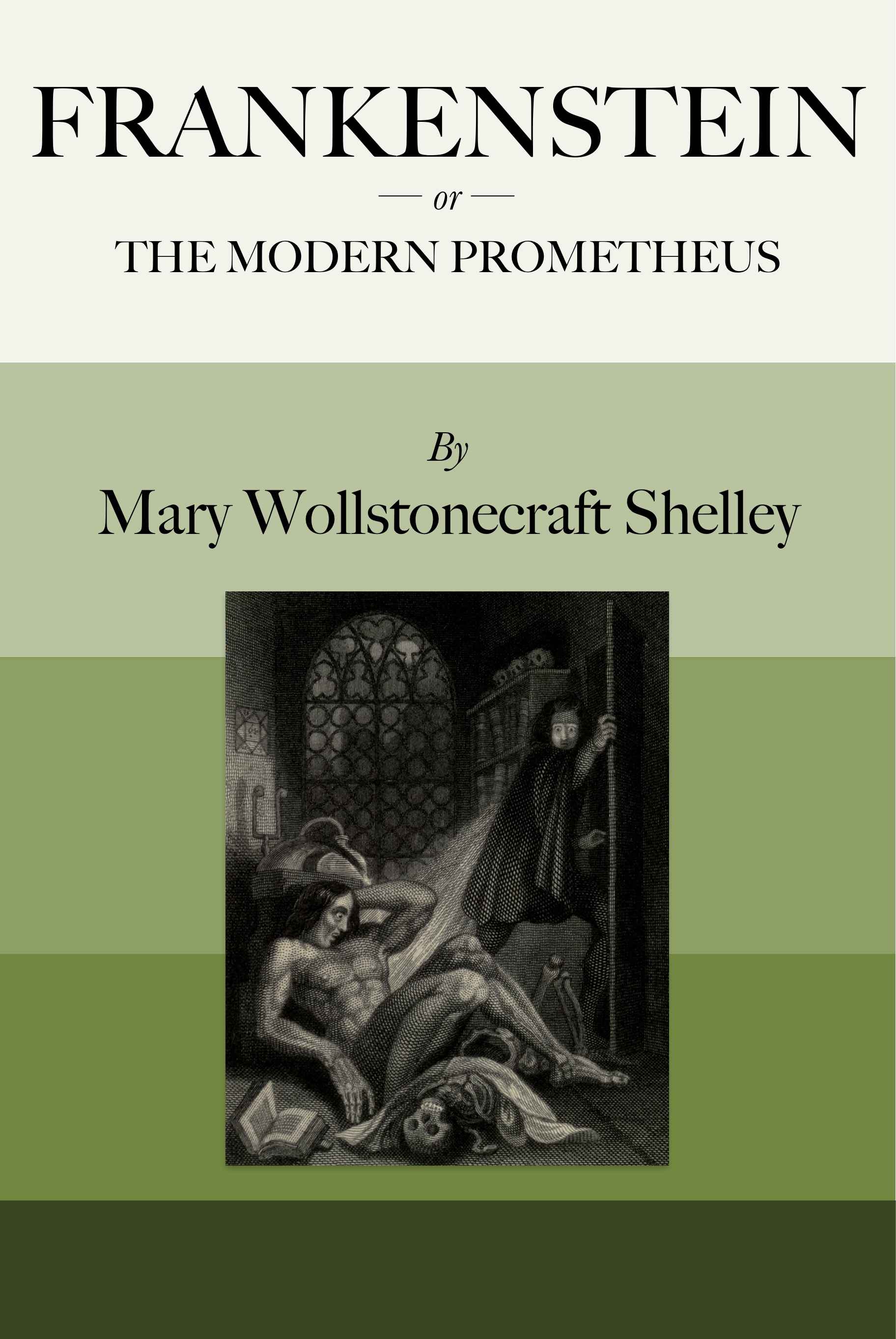 Frankenstein; or, the modern prometheus cover